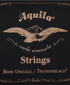 Aquila Bass Ukulele Strings Black