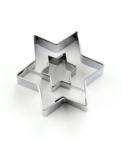 Ausstecher Stern mit Stern 4.5 cm