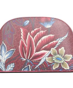 HAPPINESS COSMETICBAG small Ruby burgundy purple SALE