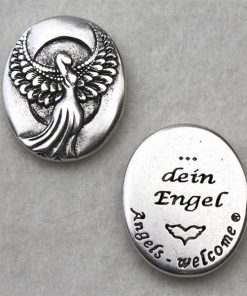 Engel Münze „…dein Engel“ von Angels Welcome by Kabuki