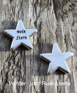 „mein Stern“ von Angels Welcome by Kabuki Country versilbert