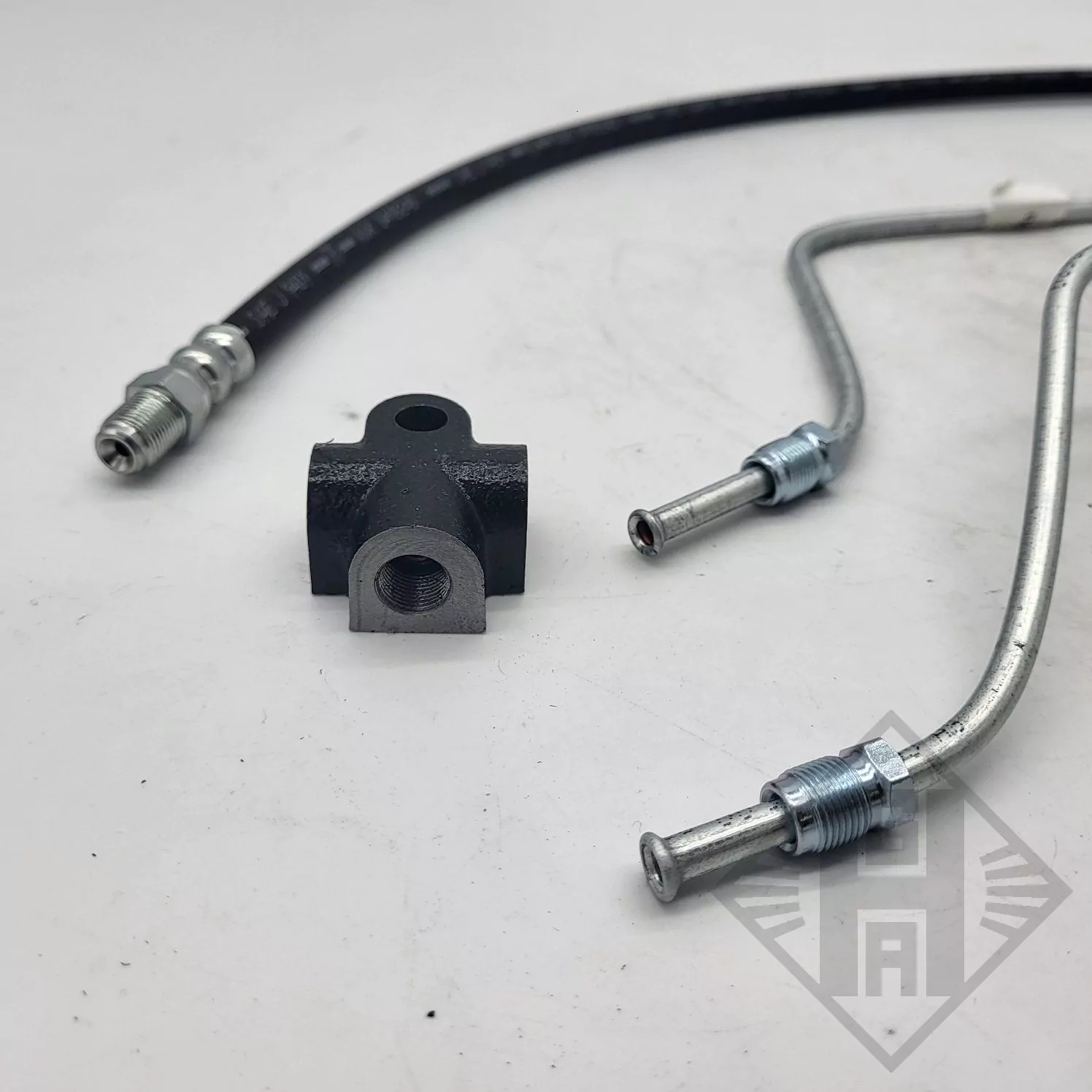 Verteiler Bremsleitungen Bremsschlauch Hinterachse Multicar M25 - Image 3